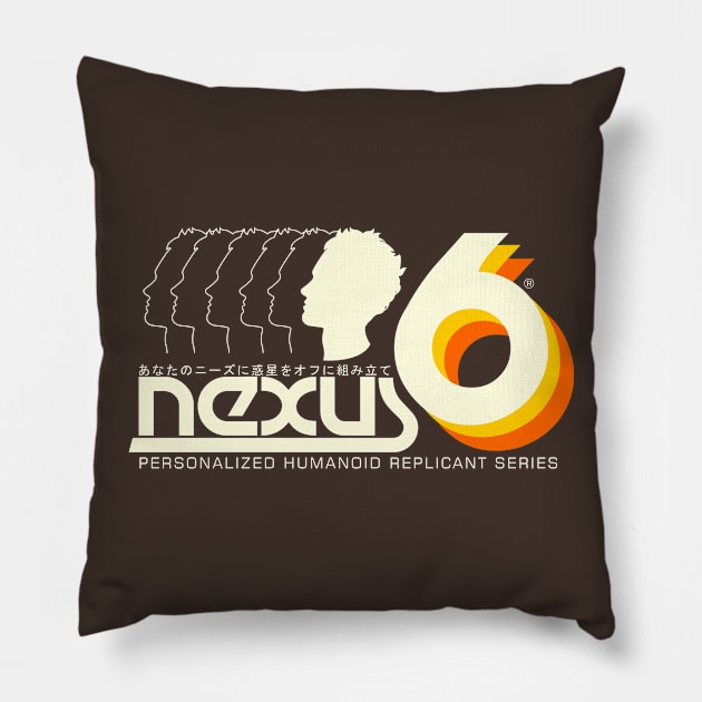 N6 Retro Pillow by joerocks1981