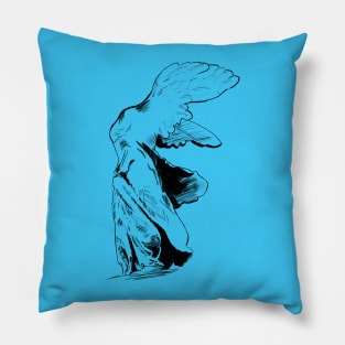 Winged Victory of Samothrace Pillow