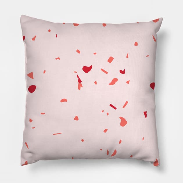 Pink Coral Design Pillow by Spotlight Clothing