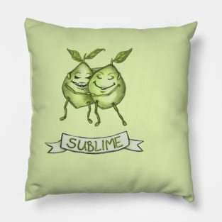 Sublime Limes Pillow