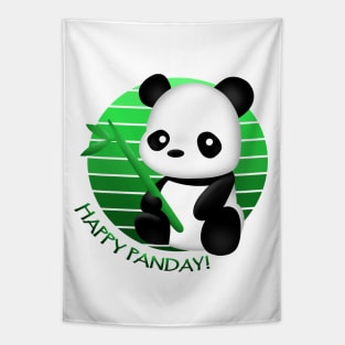 Panda - Happy Panday! Tapestry