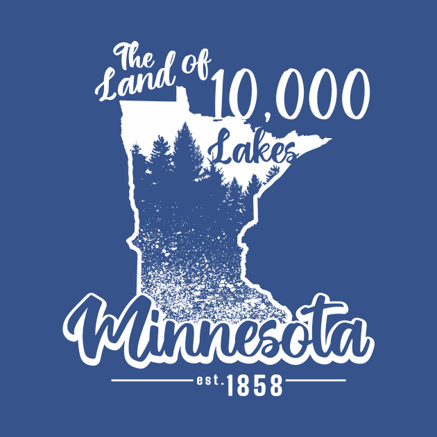 Minnesota The Land of 10,000 Lakes by 2891 Design