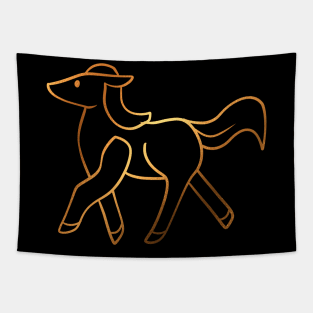 Horse Pattern Tapestry