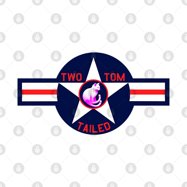 Two Tailed Tom - - Blue USAF - - Tagged by Two Tailed Tom