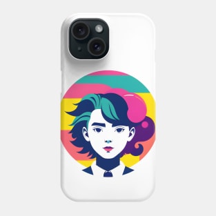 Bright and Colorful Person Phone Case