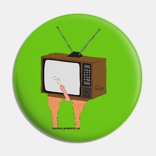 TV Loves You Pin