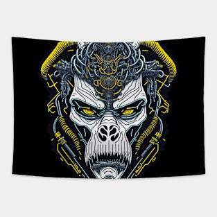 Techno Apes Tapestry