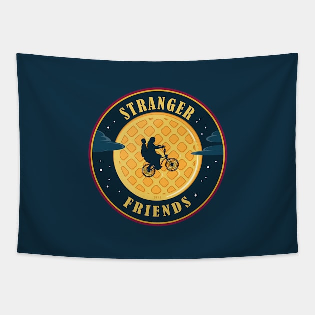 Stranger Friends Tapestry by Coconut