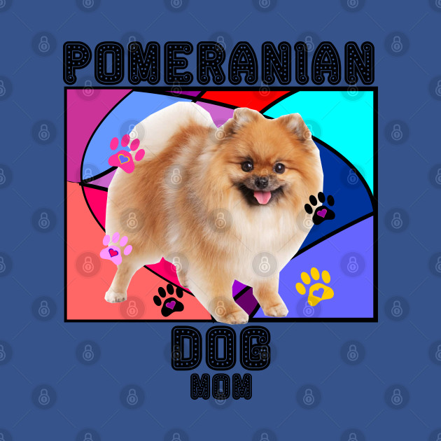 Disover Pomeranian Dog Mom - Pomeranian Dog - T-Shirt