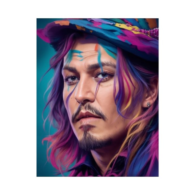 Discover Johnny Depp - Movie Star - T-Shirt