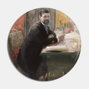 Gustaf Upmark, Director of the Nationalmuseum by Carl Larsson Pin