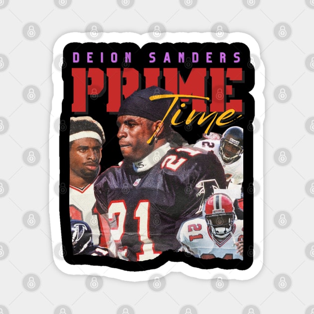 Deion Sanders - San Francisco 49ers Original Aesthetic Tribute 〶 Magnet by Terahertz'Cloth