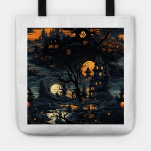 Halloween Decorations 17 - Haunted House Tote