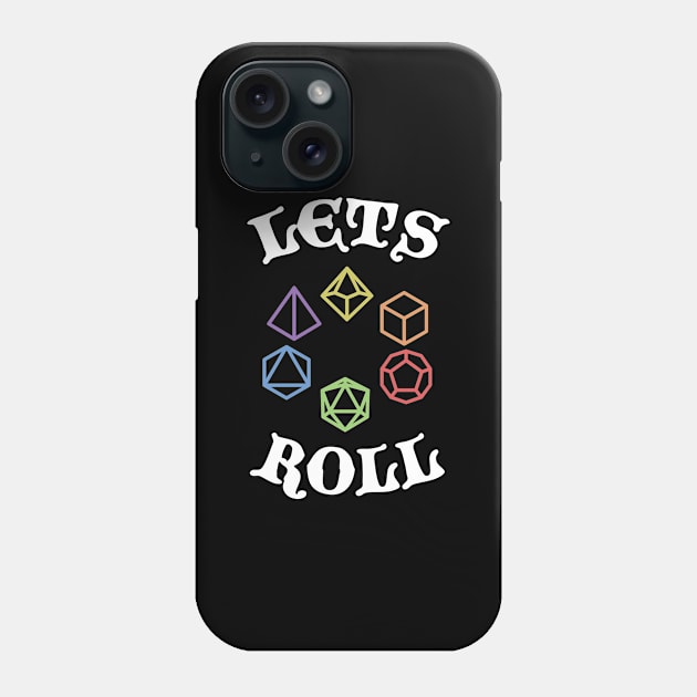 DnD Lets Roll Phone Case by OldDannyBrown