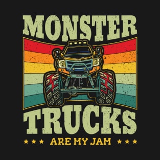 Monster Truck are my Jam Trucker Kids T-Shirt