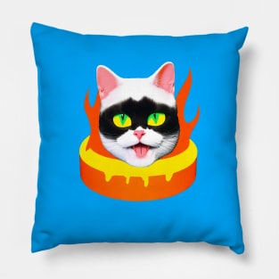 Scream Cat Pillow