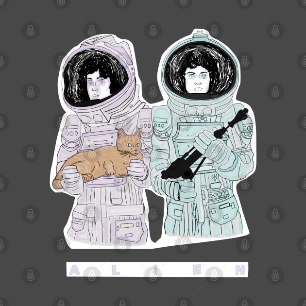 Ripley and Jones by attackofthegiantants