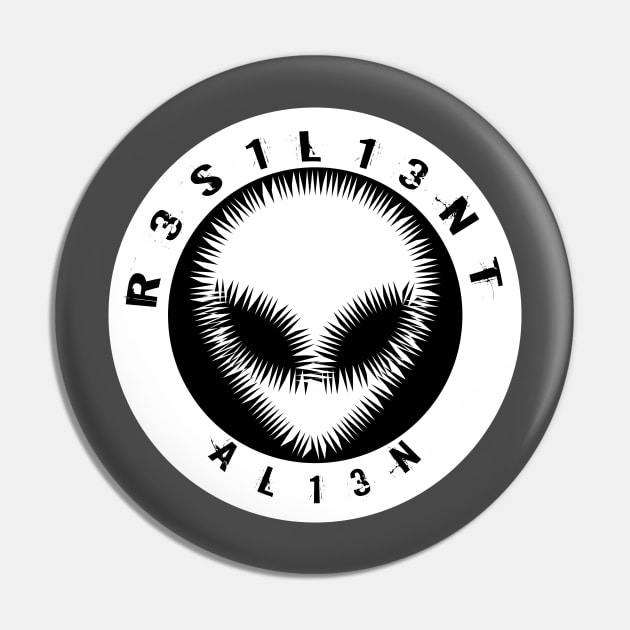 RESILIENT ALIEN Pin by L3vyL3mus