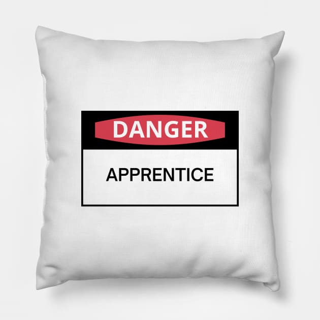 Apprentice - Electrician Pillow by cheesefries