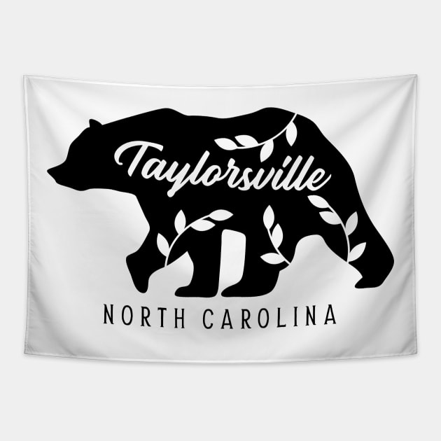 Taylorsville North Carolina Tourist Souvenir Tapestry by carolinafound