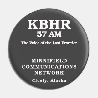 KBHR Radio Northern Expsoure Cicely Pin