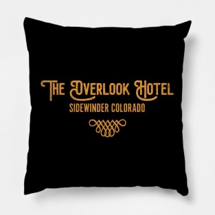 The Overlook Hotel - Sidewinder Colorado - vintage logo Pillow
