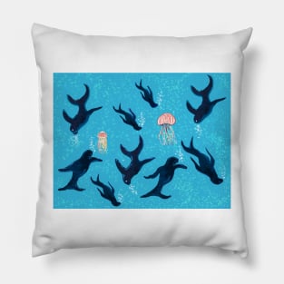 At the bottom of the sea Pillow