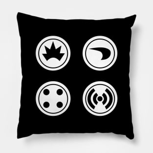 City of Heroes Archetypes Pillow