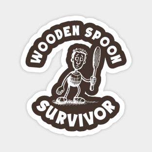 Wooden Spoon Survivor Magnet