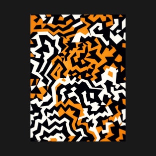 Minimalist Tiger Art Style T-Shirt