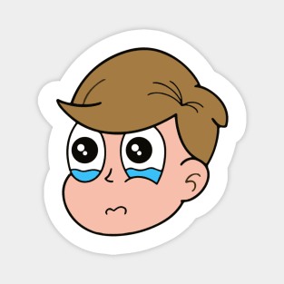 Cute Sad boy Magnet