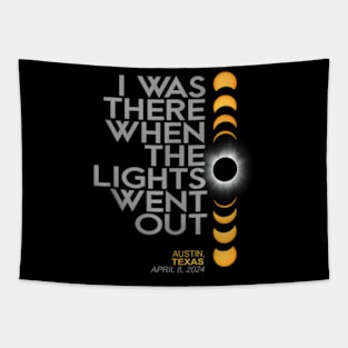 Austin Texas Total Solar Eclipse 2024 Tapestry