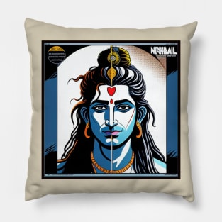 Dancing With Lord Shiva Vinyl Record Vol. 3 Pillow