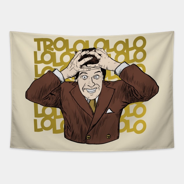 Trololo Joke Tapestry by edgarascensao