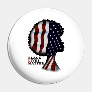 Black Girls: Black Lives Matter Pin