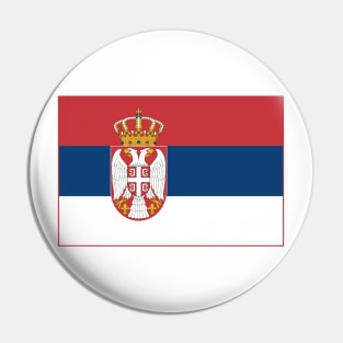 Flag of Serbia Pin