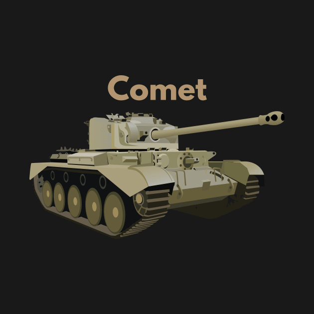 Comet WW2 British Tank by NorseTech