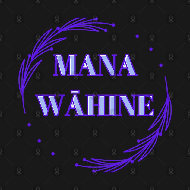 mana wāhine blue hawaii slogan by maplunk