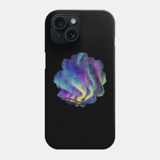 Northern Lights Flower Phone Case