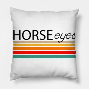 Horse eyes v1 Pillow