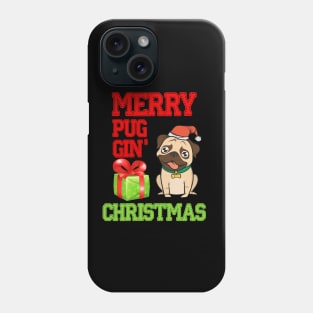 Merry Pug Gin Christmas Phone Case