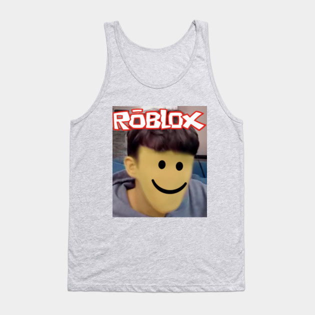 Roblox Oof Noob Head Meme Roblox Tank Top Teepublic