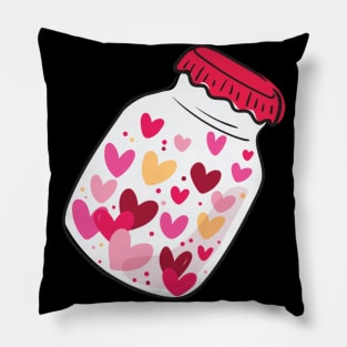 Jar of hearts Pillow