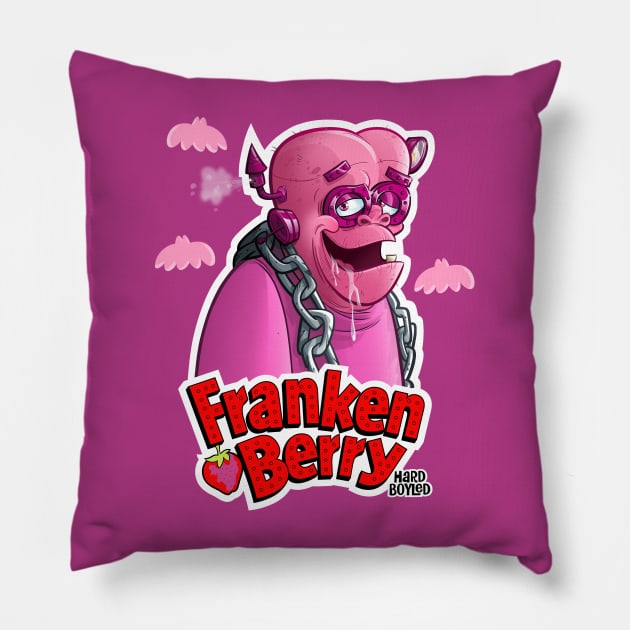 Frankenberry Pillow by Hard Boyled