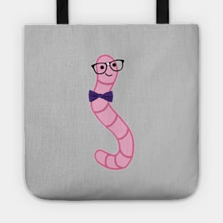 worm (nerd) Tote