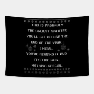 Ugliest Christmas Sweater Tapestry