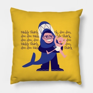 Daddy shark Pillow