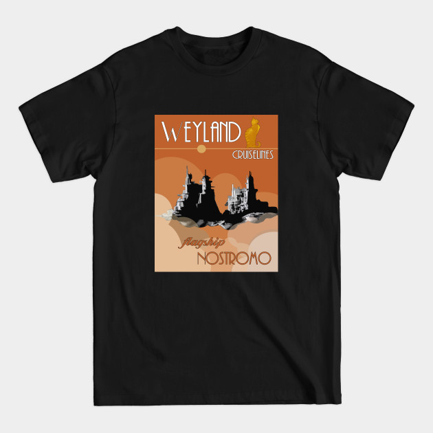 Discover Weyland Travel - Aliens - T-Shirt