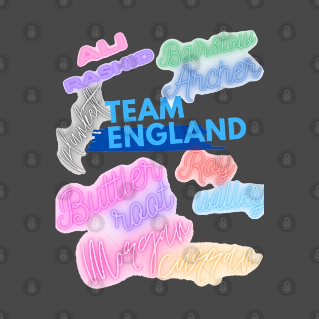 Team England Cricket by artist369