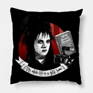 Lydia Deetz Pillow